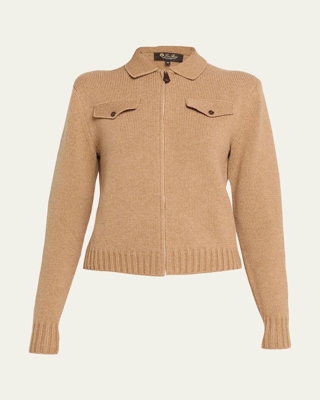 Parksville Cashmere Bomber Jacket